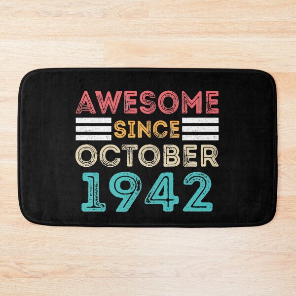 Item preview, Retro Vintage 78th Birthday - Awesome Since October 1942 designed and sold by meedTee.