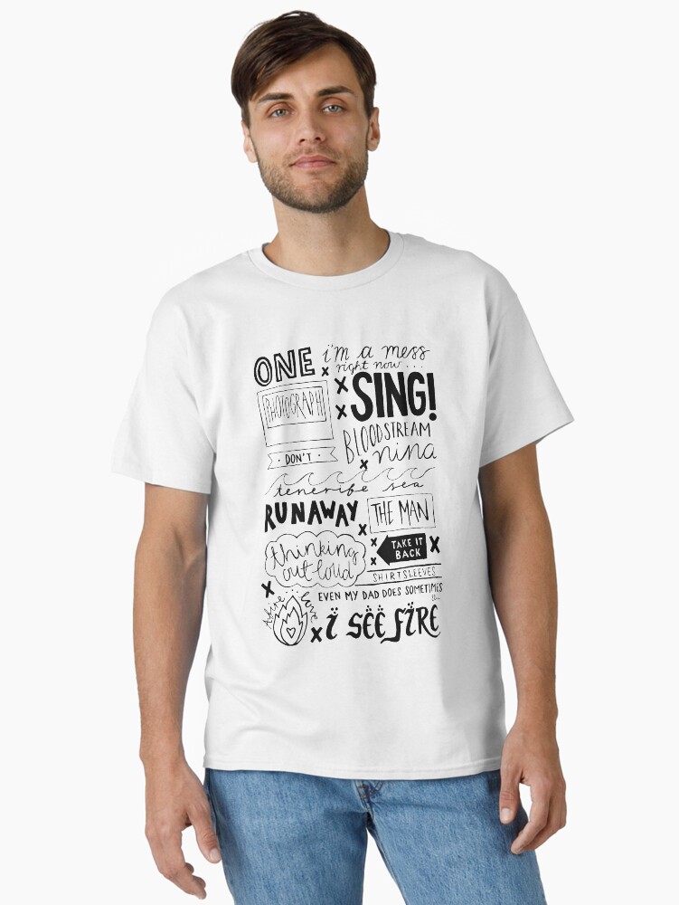 Thumbnail 1 of 7, Classic T-Shirt, MULTIPLY (LIGHT) designed and sold by elisavictoria.