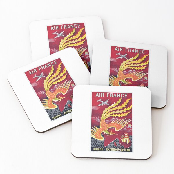 Item preview, 1949 AIR FRANCE Near East Far East Travel Poster designed and sold by retrographics.