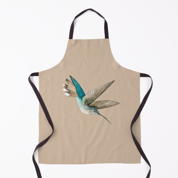 Item preview, Anna's Hummingbird (female) on Sand Colored Background designed and sold by Christiane Dobbins.