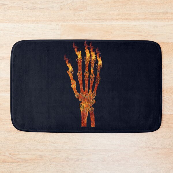 Item preview, Halloween hand on fire designed and sold by Wundershop.
