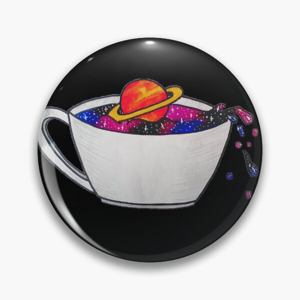 Item preview, Cosmic coffee (black version) designed and sold by KittyKirk31.