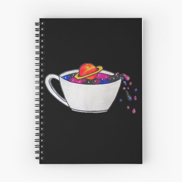 Item preview, Cosmic coffee (black version) designed and sold by KittyKirk31.