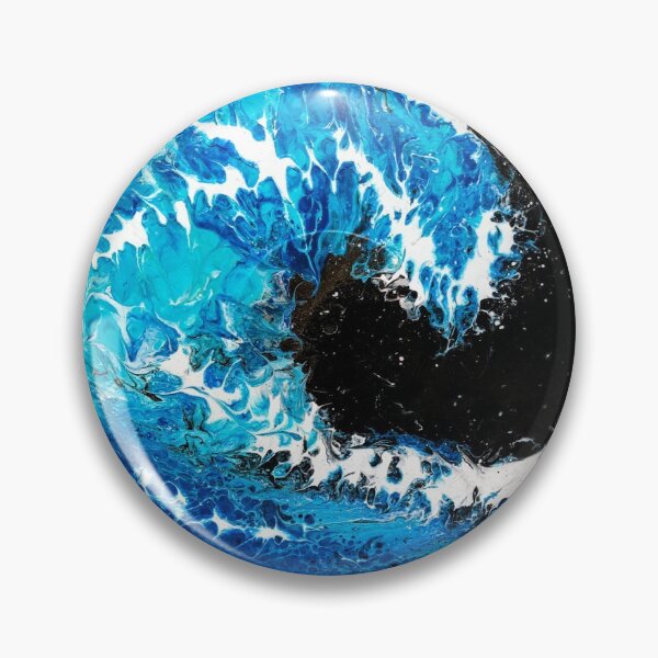 Item preview, Painted Wave Abstract designed and sold by jeslyncreative.