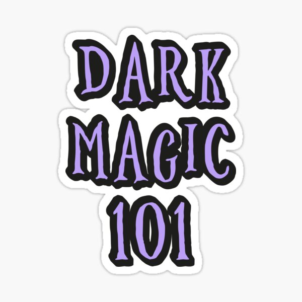 Item preview, Dark magic 101 funny wiccan meme designed and sold by pignpix.