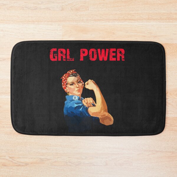 Item preview,  grl pwr empowered women merch designed and sold by unique things.