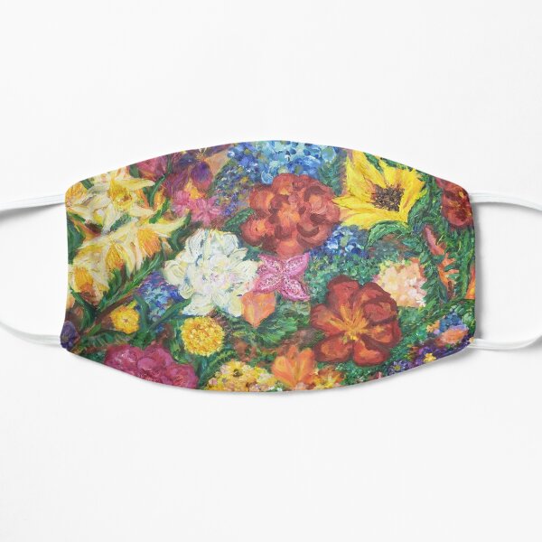 Flower Frenzy Small Mask