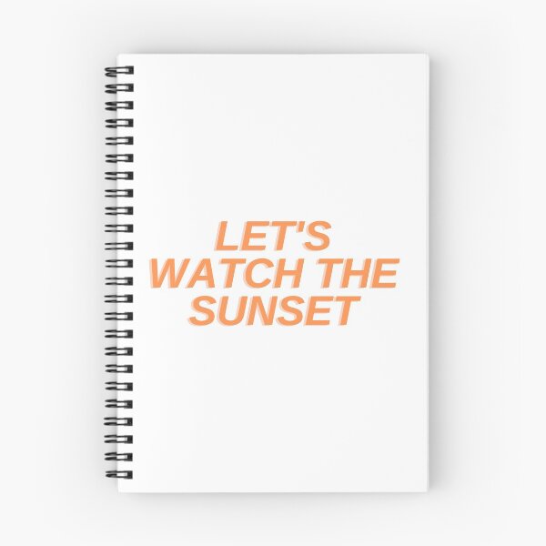 Item preview, let's watch the sunset aesthetic  designed and sold by moremattie.