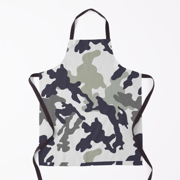 Aperçu de l'œuvre motif camouflage noir et blanc créée et vendue par Y-face-masks.