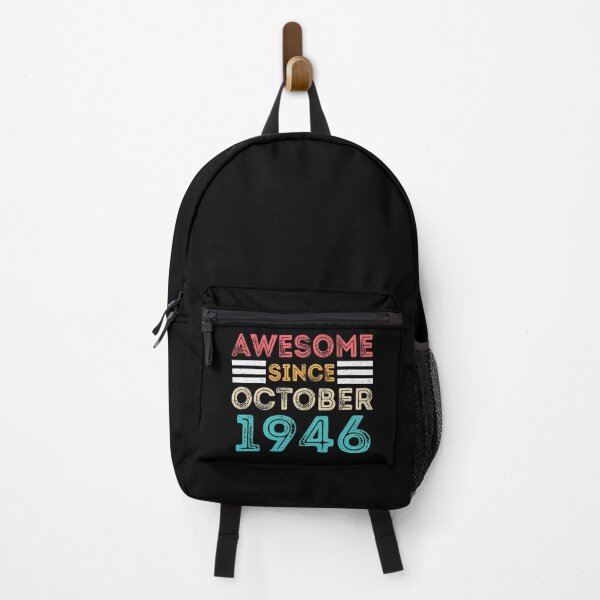 Item preview, Retro Vintage 74th Birthday - Awesome Since October 1946 designed and sold by meedTee.
