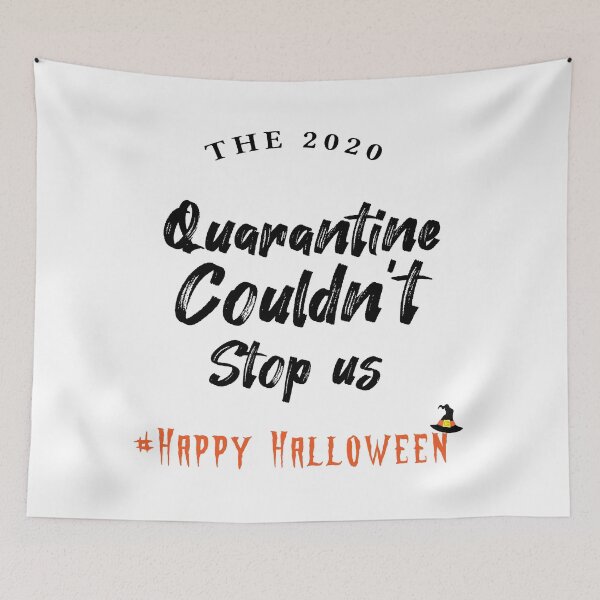 Item preview, The 2020 Quarantine Couldn't Stop Us Halloween T-shirt designed and sold by Ojoe studio.