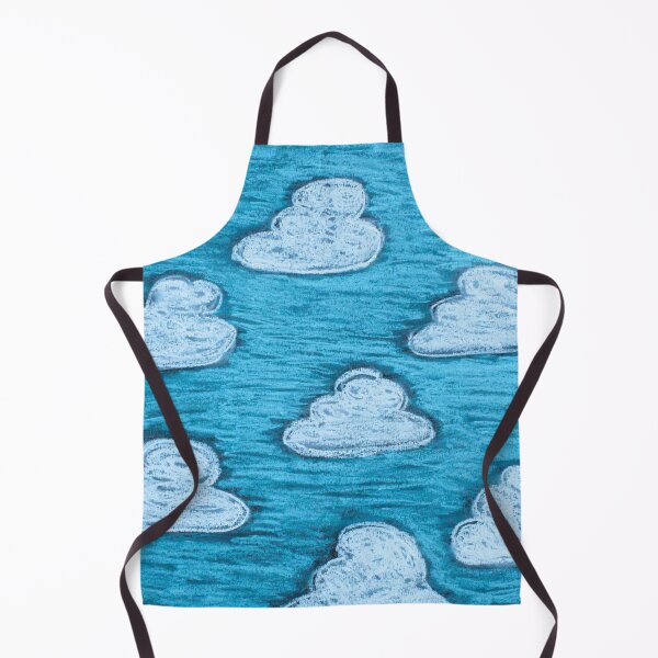 Item preview, Urban Chalk Clouds, Chalk Cloud and Sky, Chalk Sky, Soft Blue Sky, Clouds, Sky, Contemporary Art designed and sold by AbstractAcacia.