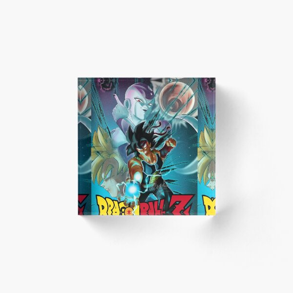 Dragon Ball Acrylic Blocks Redbubble - скачать an angel verses a devil broly roblox dragon ball