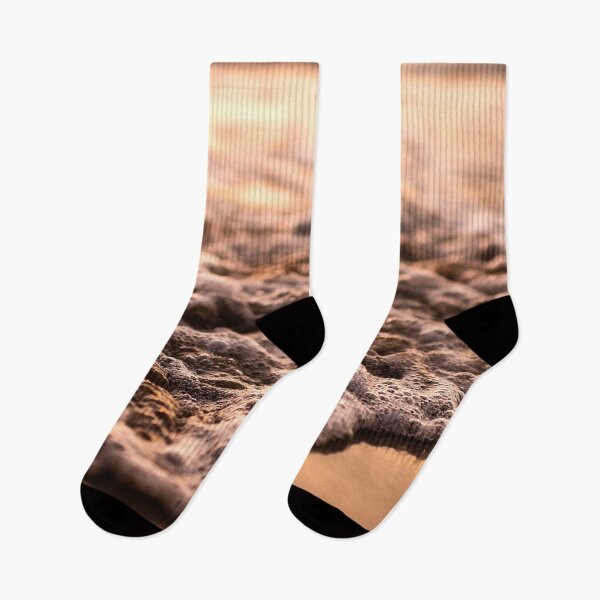 Item preview, Waves Breaking at Sunrise Crete Greek Islands designed and sold by T-shirt-Designs.