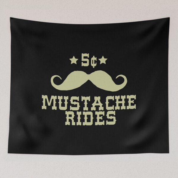 Item preview, 5 Cent Mustache Rides Sarcastic Funny designed and sold by flippinsg.