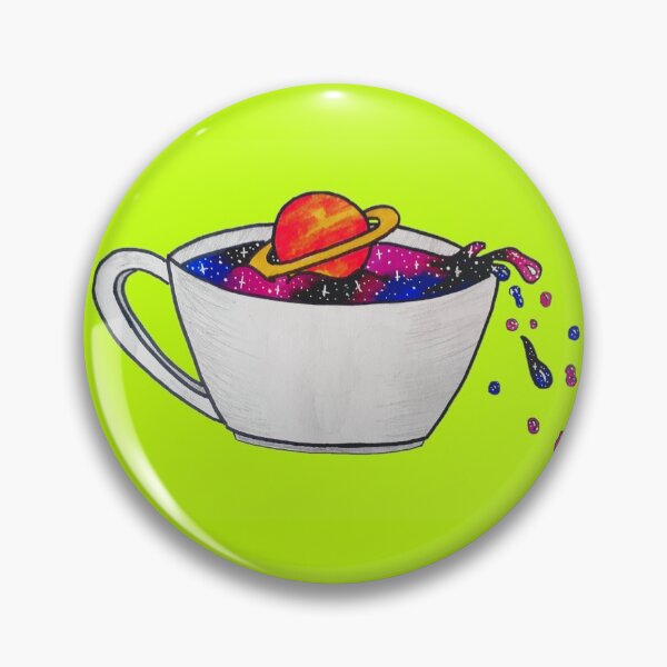 Item preview, Cosmic coffee (yellow version) designed and sold by KittyKirk31.