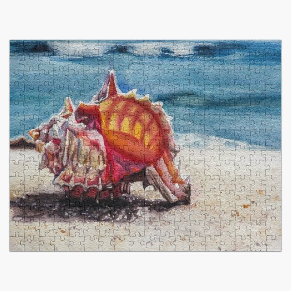 Item preview, Murex Shell on the Beach designed and sold by JLSchlegelArt.
