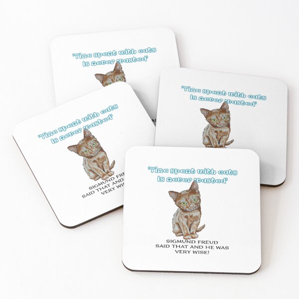 Item preview, Freud and Cats designed and sold by Anne Park.