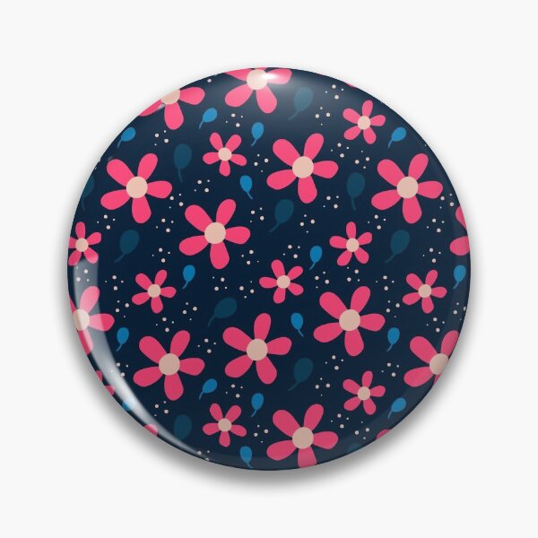 Item preview, Floral Seamless  Pink Blue Patterns #5 designed and sold by SalahBlt.