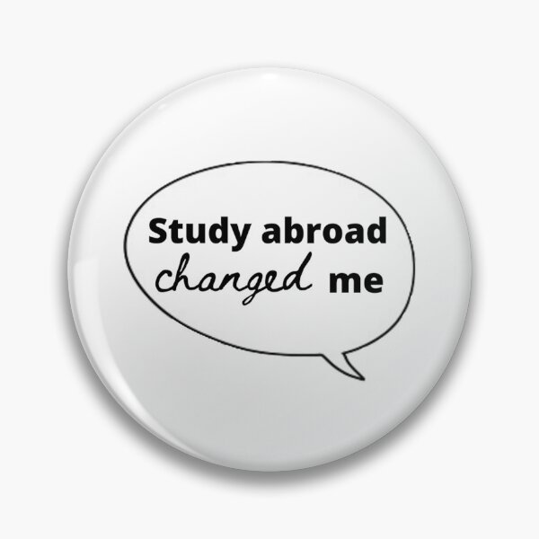 Item preview, Study Abroad speech bubble II sticker designed and sold by Sara-B.