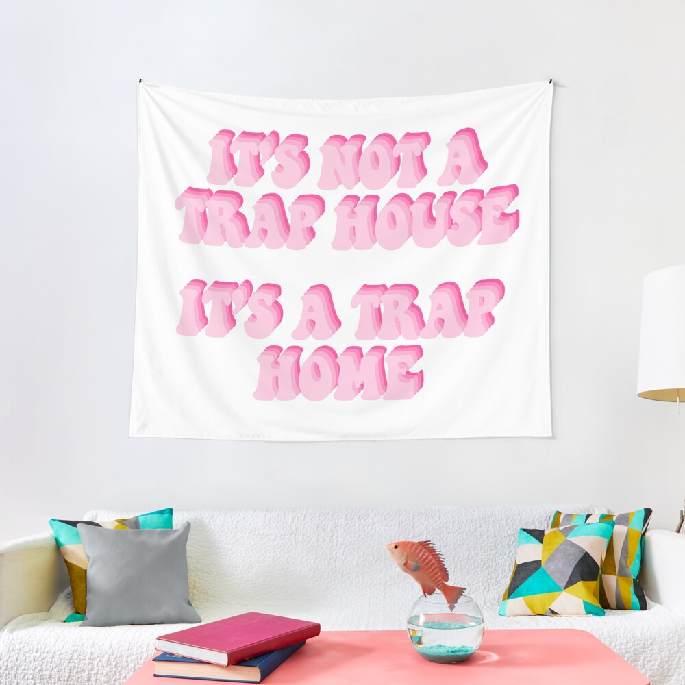 Trap House Wall Tapestry Trap House Tapestries 
