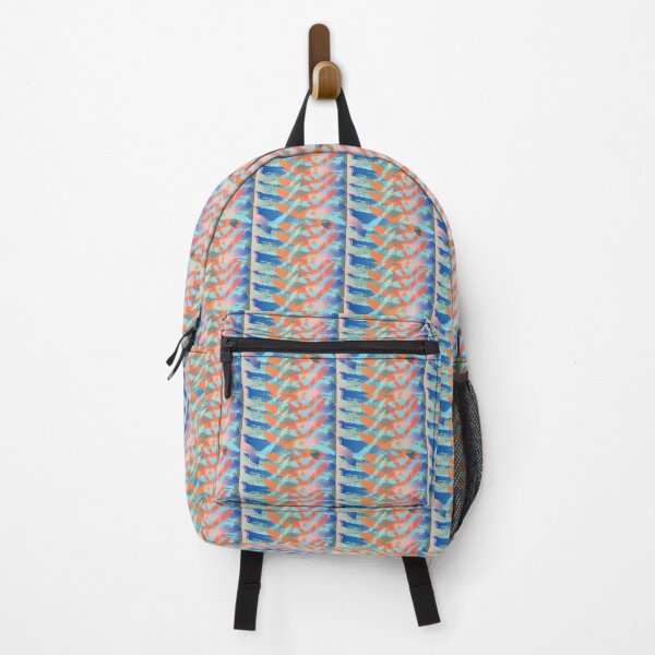 Item preview, Modern Abstract Design (Orange, Blue, Pink, Green) designed and sold by Taulukos Designs.