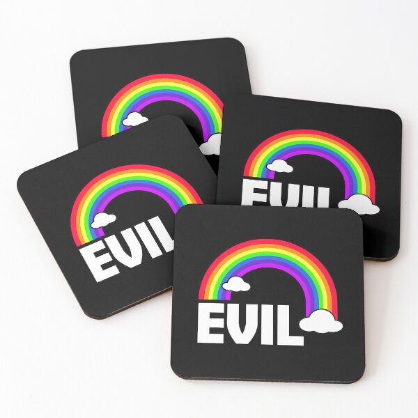 Item preview, Evil Rainbow - Shirt, T-Shirt, Tee, Insult, Offensive, sarcastic, novelty, Gag Gift, Funny shirt, funny gift, birthday, Gift for designed and sold by insultbrands.