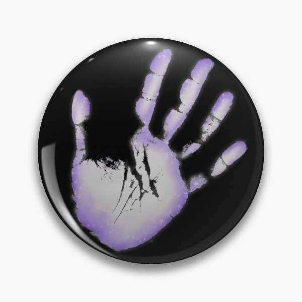 Item preview, Hand Print Purple Neon Fluo Thermochromic Paint Effect designed and sold by Jolly-Yosei.