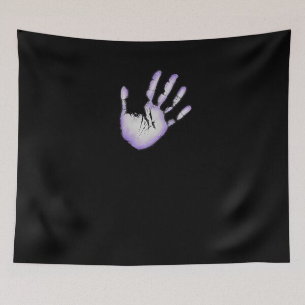 Item preview, Hand Print Purple Neon Fluo Thermochromic Paint Effect designed and sold by Jolly-Yosei.