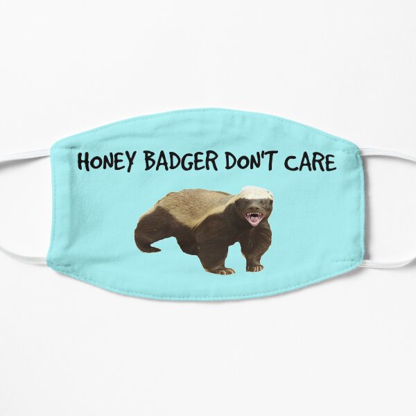 MeMe-orable Honey Badger Flat Mask