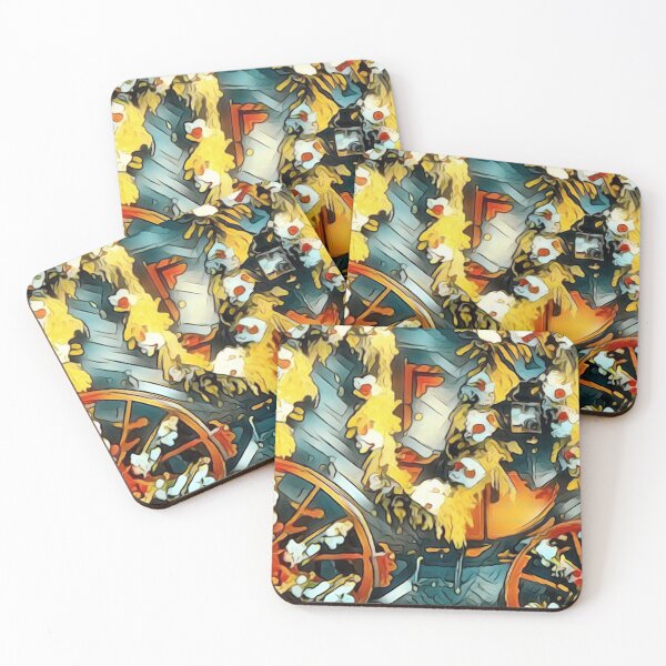Item preview, Flowery Carriage  designed and sold by Stew  Bradley.