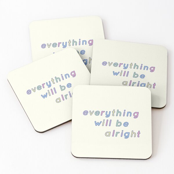 Item preview, colorful pastel everything will be alright designed and sold by melfaz.