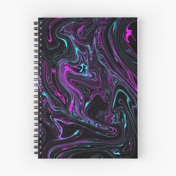 Artikelvorschau, Psychedelische trippy abstrakte surreale Wirbelkunst blau rosa entworfen und verkauft von lordthebeard.