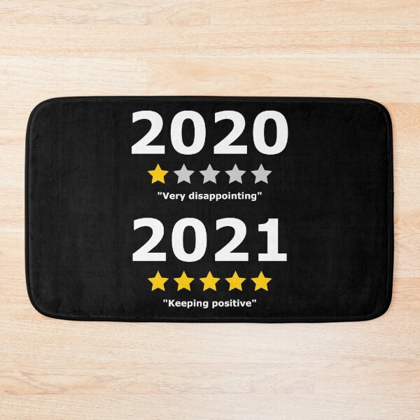 Item preview, 2020 very disapionting 2021 keeping positive  designed and sold by stretchtees.