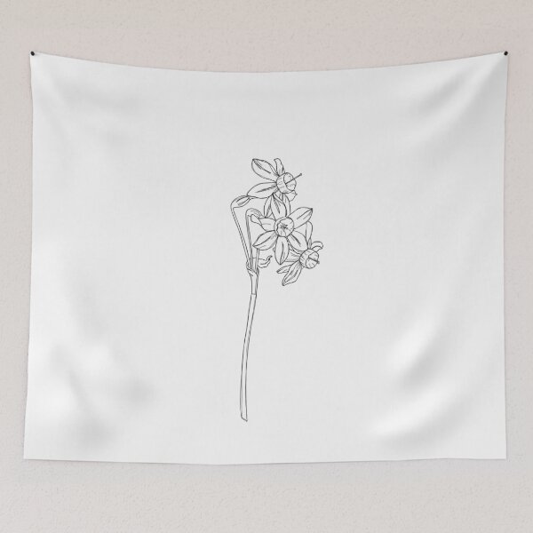 Item preview, Daffodil flower illustration - Lani designed and sold by TheColourStudy.