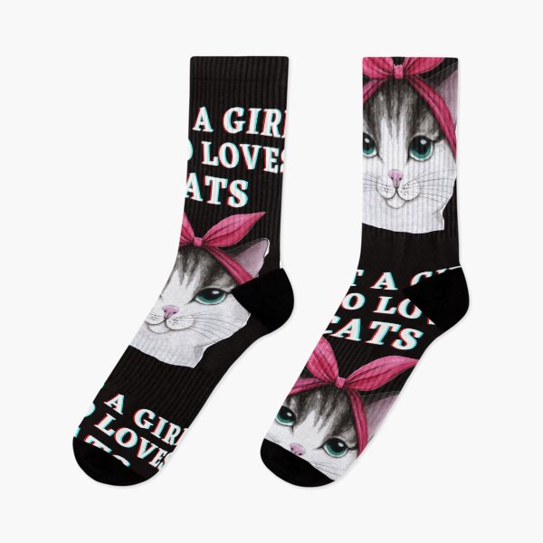 Item preview, Just a girl who loves cats designed and sold by zPremium.