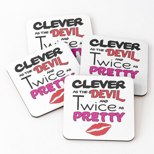 Item preview, Clever As The Devil And Twice As Pretty designed and sold by 4AllTimes.