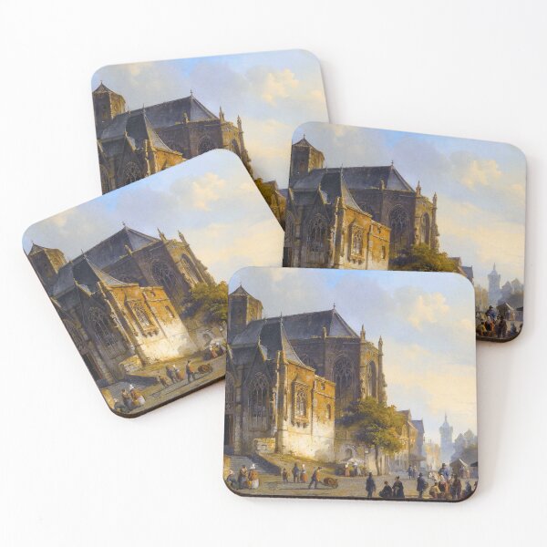 Item preview, Figures on a Market Square in a Dutch Town - Cornelis Springer - 1843 designed and sold by CJET.