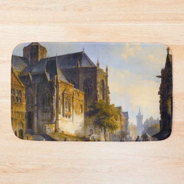 Item preview, Figures on a Market Square in a Dutch Town - Cornelis Springer - 1843 designed and sold by CJET.