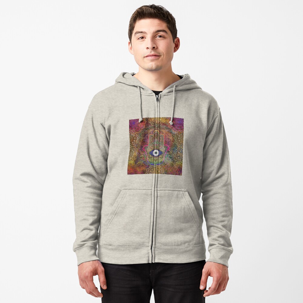 Item preview, Zipped Hoodie designed and sold by PurplePeacock.
