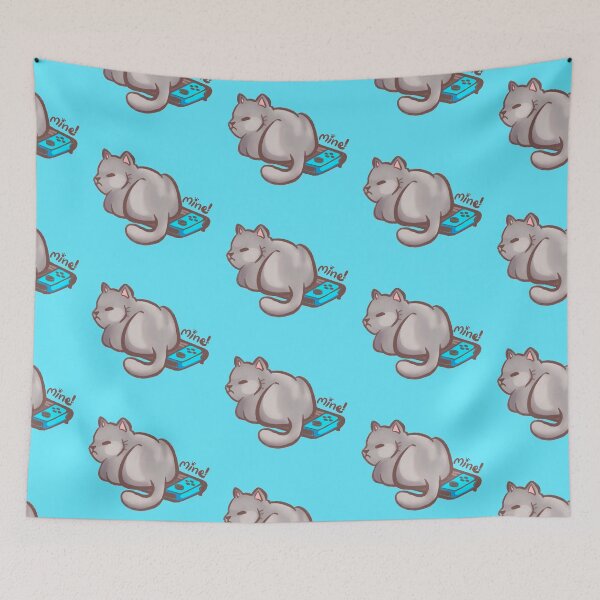 Item preview, MINE! Kitty Sit, Kitty Claim. designed and sold by ShemeeArt.