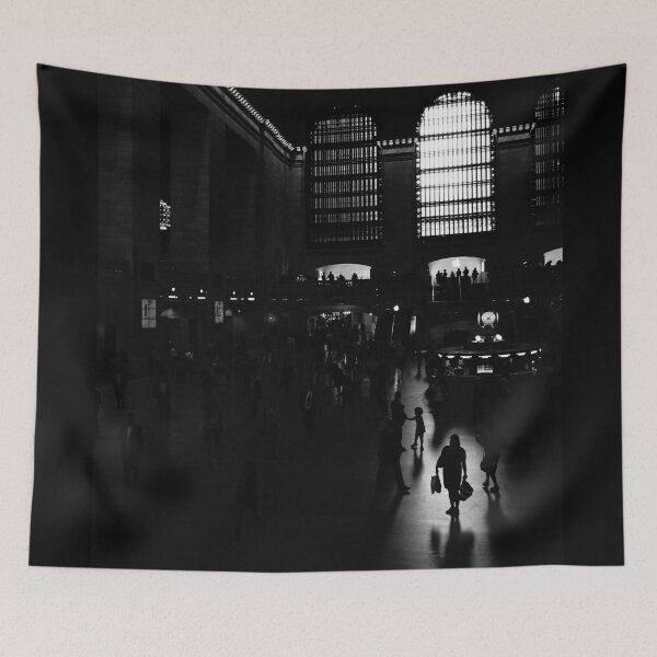 Item preview, Grand Central Station, Terminus, New York - Black and White designed and sold by electricdreamz.