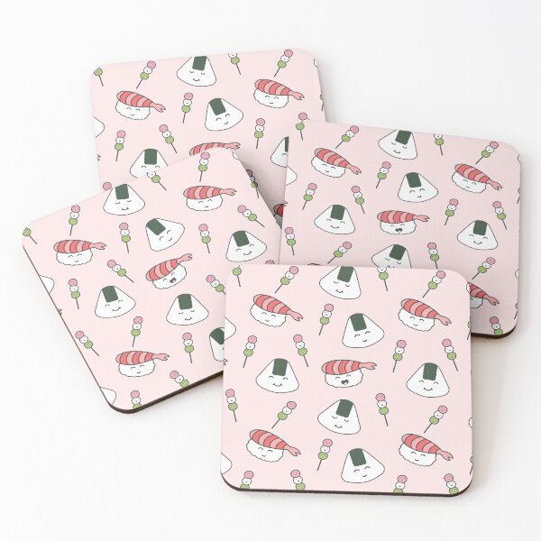 Item preview, Kawaii Sushi Pattern designed and sold by neopop.