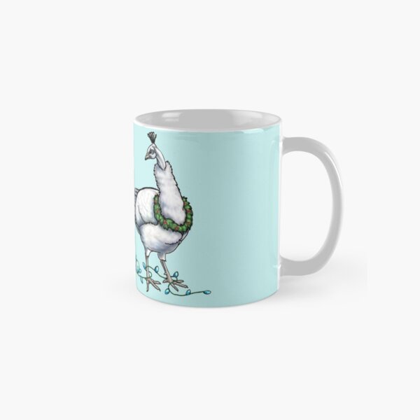 Holiday Peacock Classic Mug