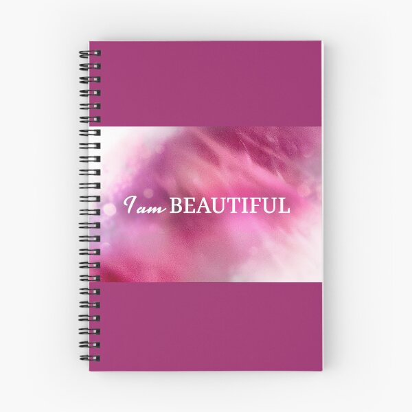 Item preview, I AM BEAUTIFUL | Self Love Affirmation Art by Alana Vera designed and sold by ascendingalana.