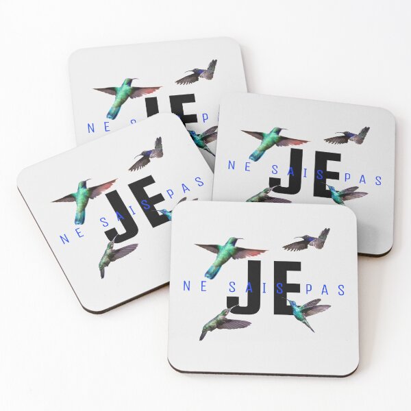 Item preview, Je Ne Sais Pas / I Don't Know designed and sold by SobaWaveStudio.