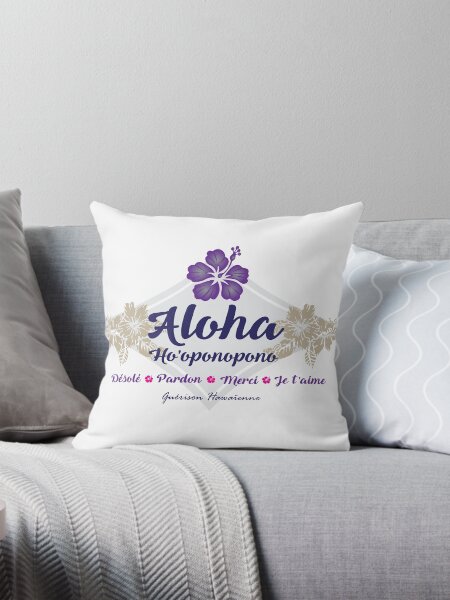 Aperçu de l'œuvre Aloha Ho'oponopono en français créée et vendue par marcosty.