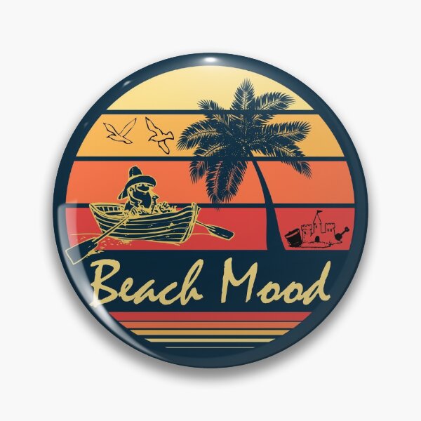 Item preview, Beach Sticker designed and sold by gooddesignart.