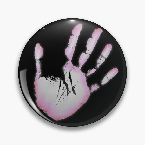 Item preview, Hand Print Pink Neon Fluo Thermochromic Paint Effect designed and sold by Jolly-Yosei.