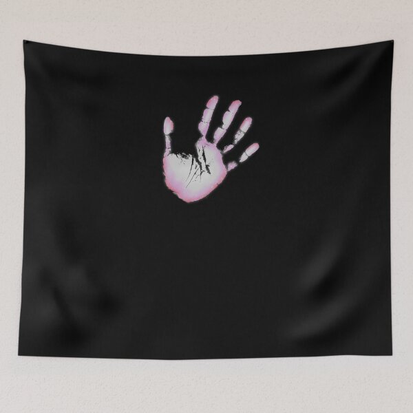 Item preview, Hand Print Pink Neon Fluo Thermochromic Paint Effect designed and sold by Jolly-Yosei.